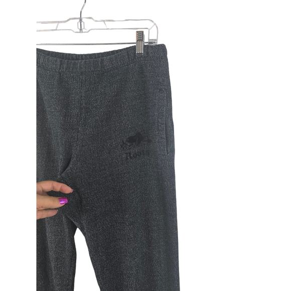 Roots Athletics Heathered Gray Athletic Hiking Lounge Sweatpants Men's S - Picture 2 of 4